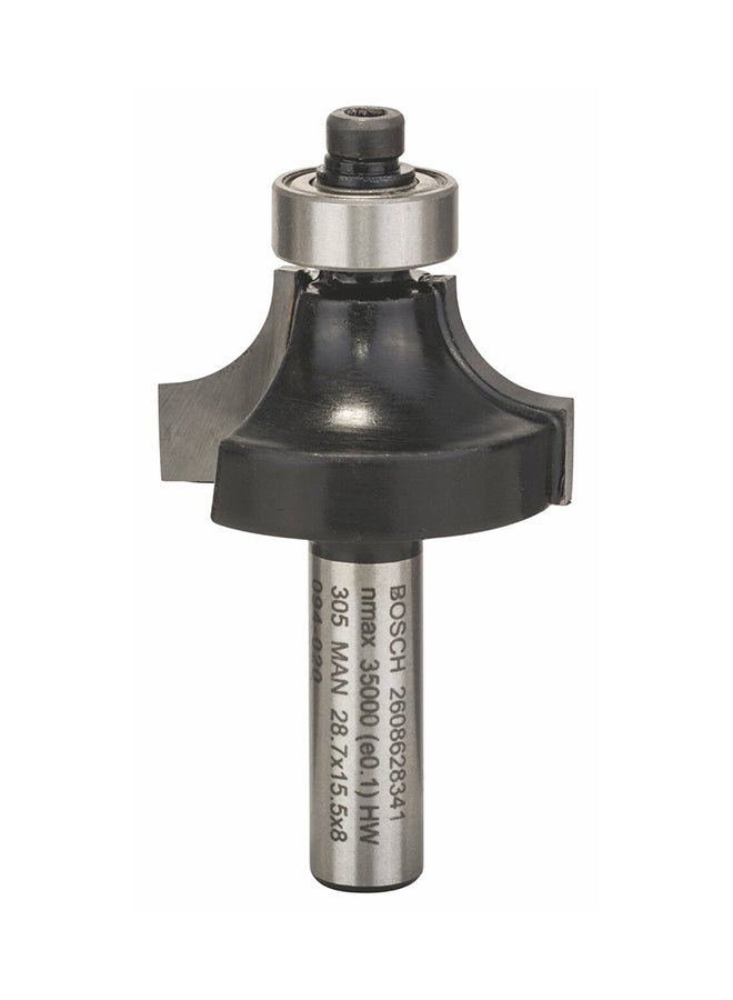 BOSCH Rounding Router Drill Bit Silver/Black  - Image 1