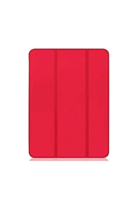 Dusproof Scratch Proof For iPad Mini 1 2/3 Retina Smart Case For iPad Mini 1 2/3 Retina Slim Stand Leather Back Cover Red