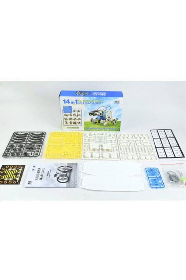 14-In-1 Solar Robot Toy - Image 4