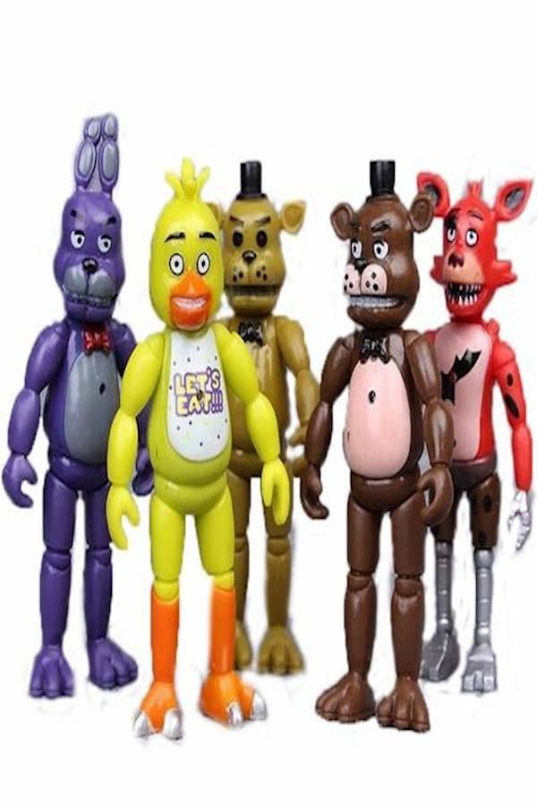 5-Piece Five Nights At Freddy's Action Toy 14cm