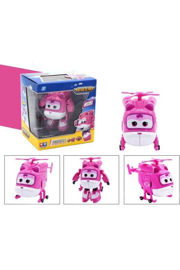 لعبة طائرة قابلة للتحويل من مسلسل "Super Wings" متعدد الألوان 15سم - Image 2