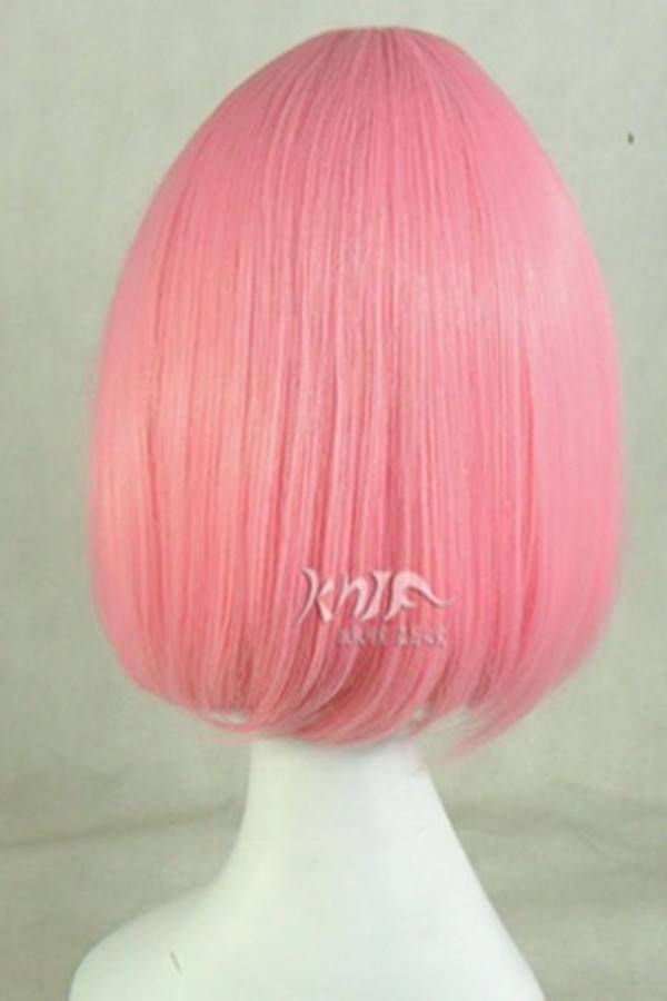Generic Sakura Naruto Kozakura Cosplay Short Hair Wig Pink  - Image 2