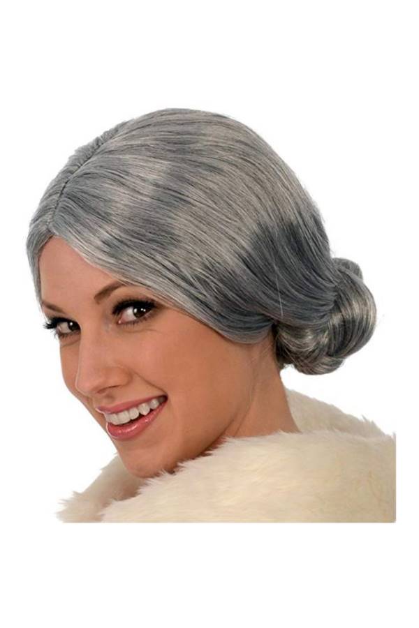 Generic - Old Lady Costume Granny Wig Grey - Image 1