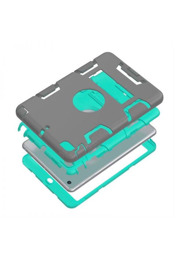 Shockproof Dirtproof Dual Layer Rubber Case Cover With Hard Stand For Apple iPad Mini Multi Color - Image 4