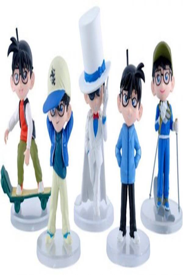 Generic - 5-Piece Detective Conan Hands Kid Skateboard Doll - Image 1