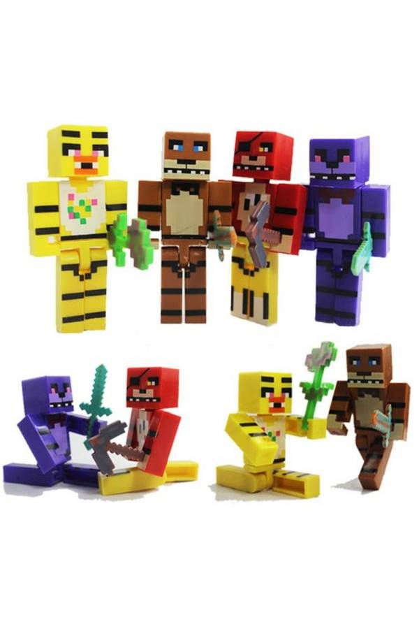 4-Piece Five Nights At Freddy's Model Building Block Set 4 - Image 4
