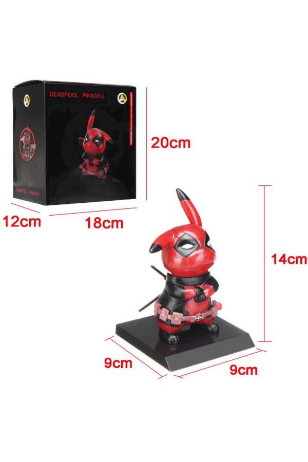 Pikachu Deadpool Model Toy - Image 2