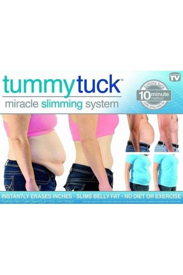 تومي تاك حزام تنحيف البطن أسود - Image 1