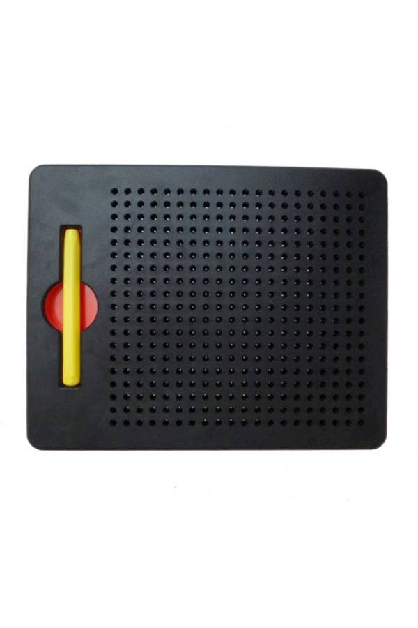 لوح رسم بقطع مغناطيسية دائرية أسود/ أصفر/ أحمر