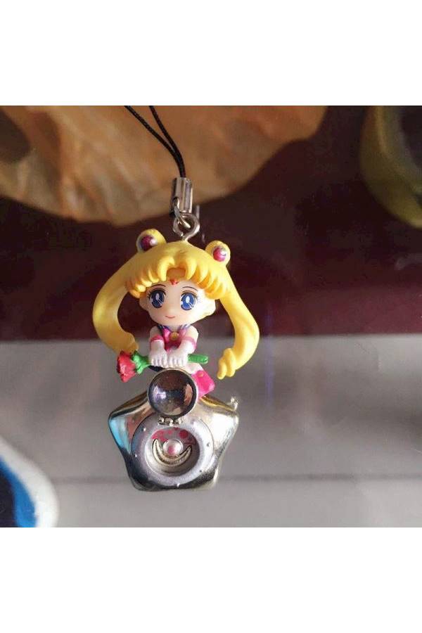Generic - 5-Piece Twinkle Dolly Sailor Moon Keychain Set 5cm - Image 1