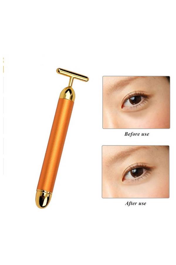 Generic - Vibrating Facial Massager Gold 300grams - Image 1