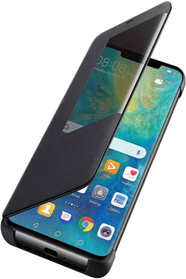 HUAWEI Smart View Flip Case Cover For Huawei Mate 20 Pro Black  - Image 5