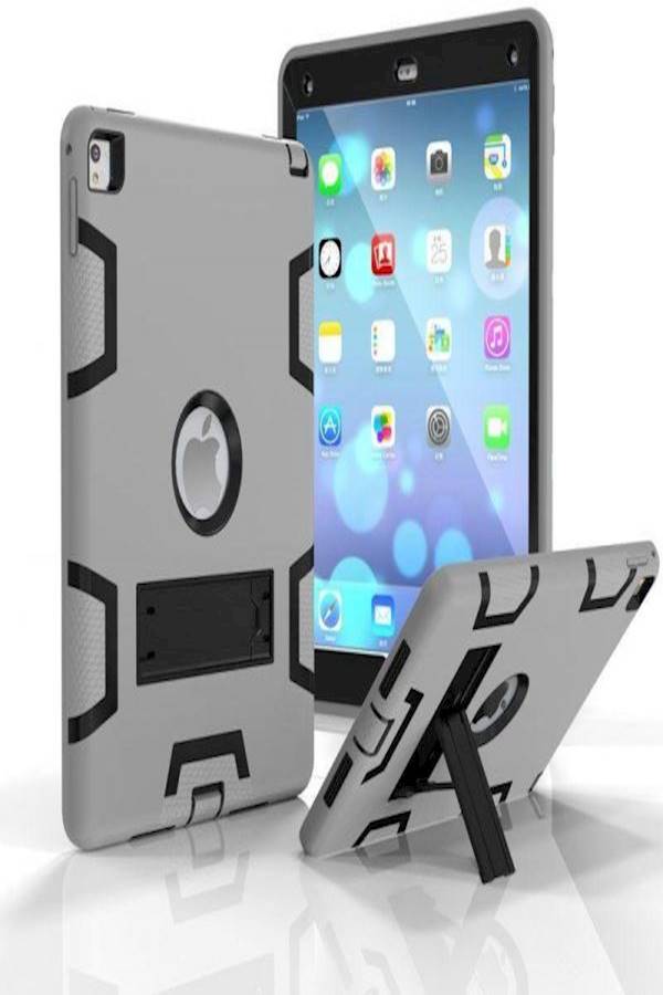 Rubber Shockproof Heavy Duty Tough Cover Smart Case For Apple iPad Pro 9.7Inch - Image 2