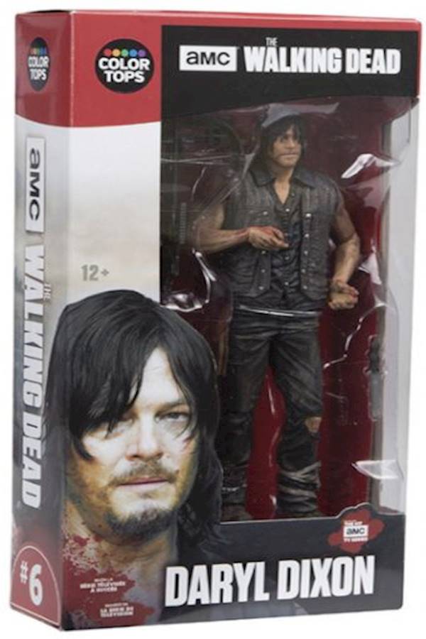 ماركة غير محددة - مجسم فاخر لشخصية الأكشن ديرل ديكسن من مسلسل The Walking Dead مقاس 10 بوصة - Image 1