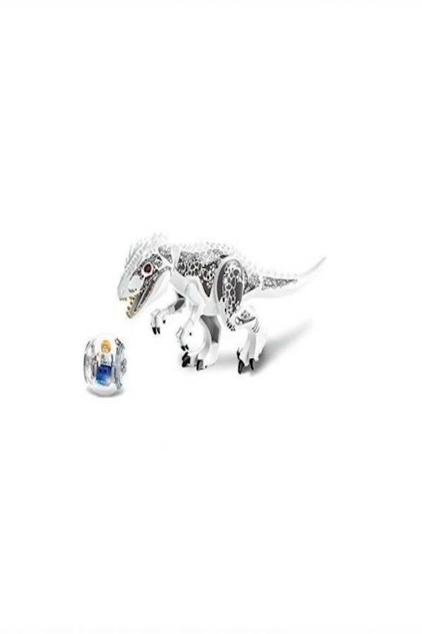 Jurassic World Indominus Rex Action Figures Toys Dinosaur Model Blocks 3+ Years - Image 2