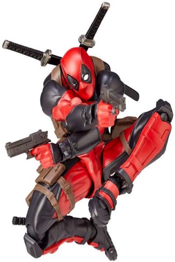 Series No.001 Deadpool Movable Face Model Toys - Image 1