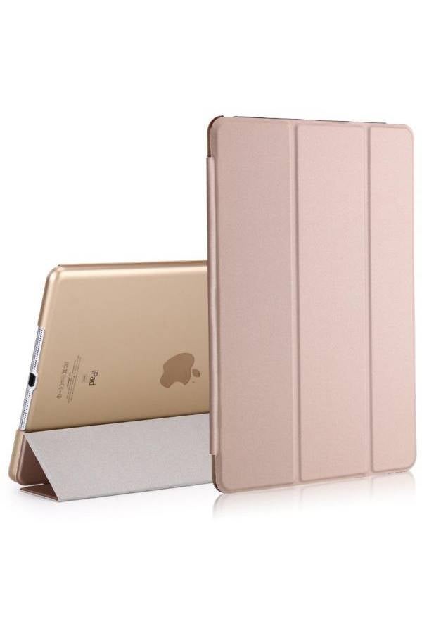 Folding Smart Case Stand Dormancy Slim Flip Cover For Apple iPad  9.7Inch Gold  - Image 1