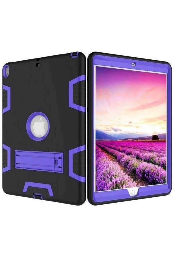 Rubber Shockproof Dirtproof Heavy Duty Tough Armor Smart Case Cover For Apple iPad 2/3/4 Inch 