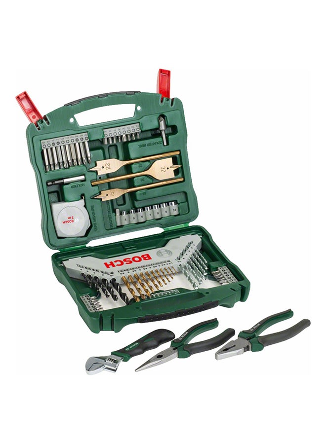 BOSCH 70-Piece Drill bits and Screwdriver set Multicolour 2.1kg - Image 3