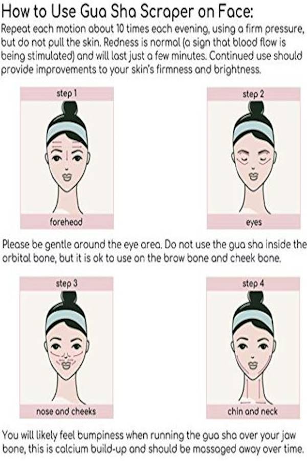 أداة تدليك الوجه بحجر اليشم أخضر - Image 4