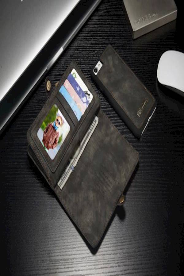 Flip Case Cover For Apple iPhone 6S Black