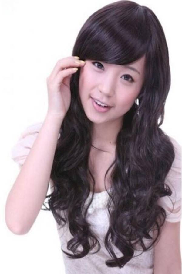 Long Wavy Curled Wig - Image 3