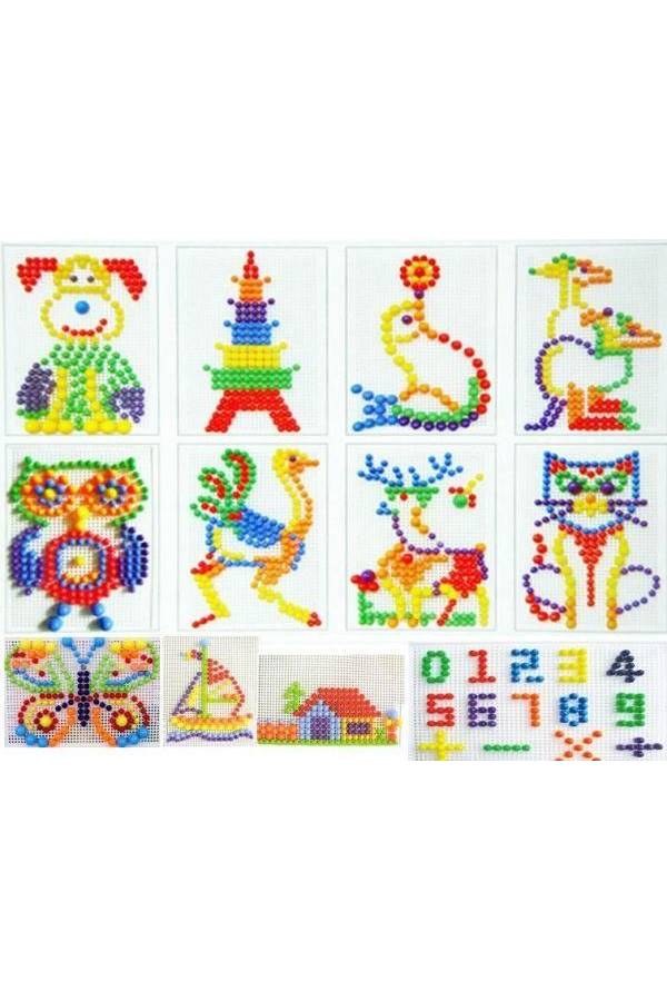 لوح بازل للعب بتصميم الفسيفساء للتعليم الإبداعي من 296 قطعة - Image 2