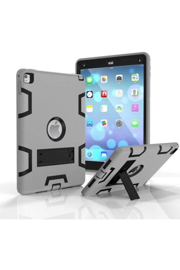Rubber Anti Fingers Shockproof Heavy Duty Tough Cover Smart Case For Apple iPad Air 2 9.7 Inch Multi Color - Image 1