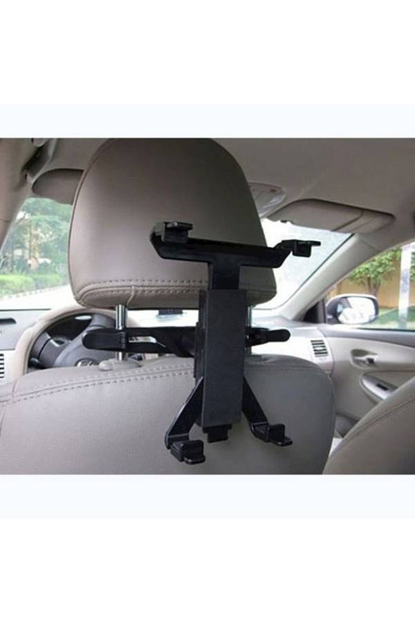 Car Seat Headrest Bracket For Apple iPad 2/3/4 Black - Image 4
