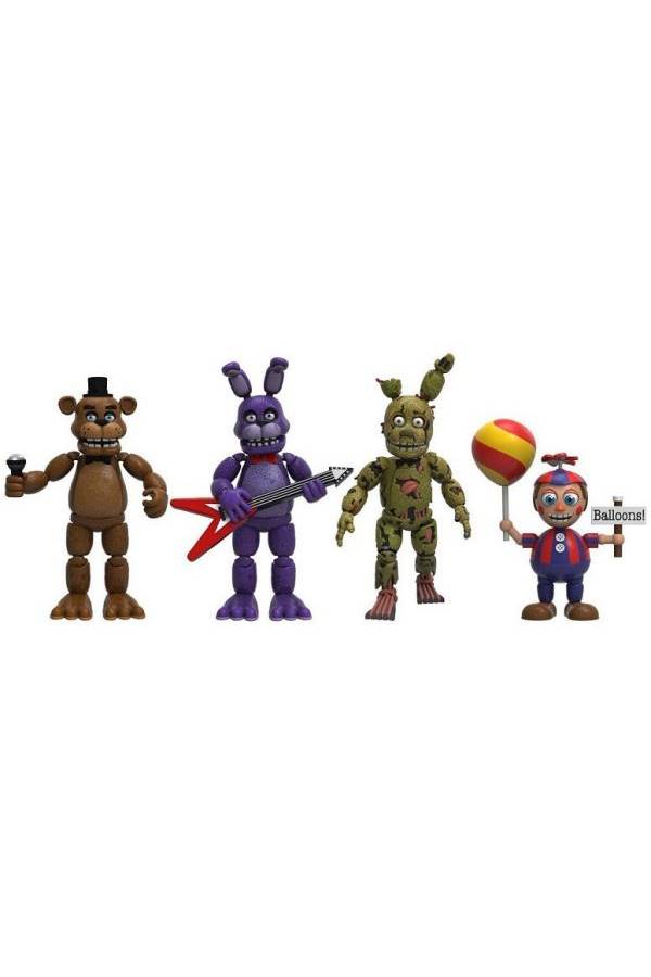 Set Of 4 Five Night At Freddy'S Toys 5cm  - Image 1