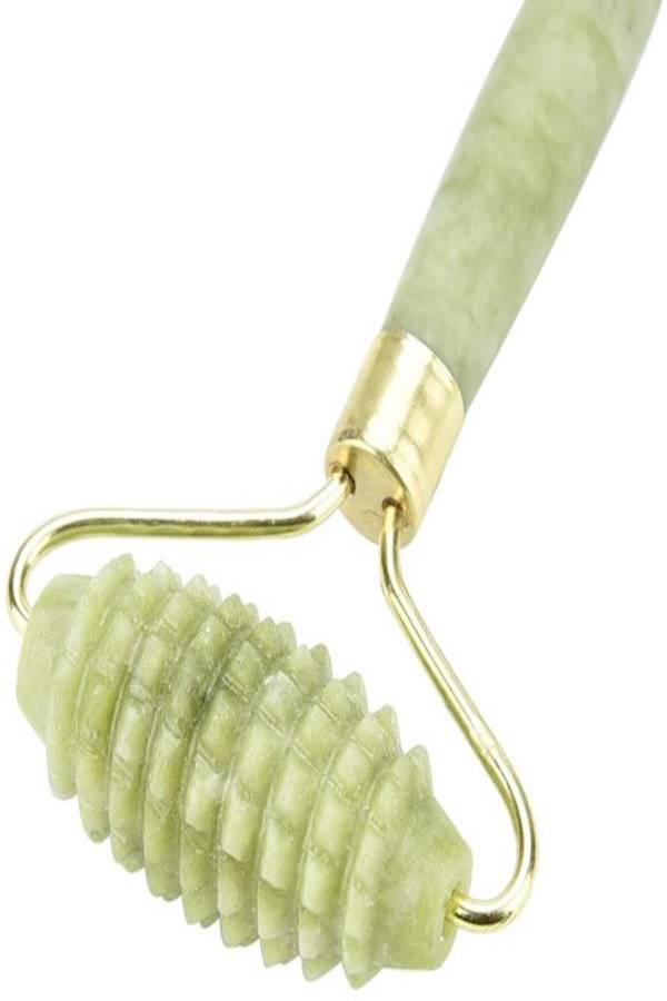 جهاز تدليك الوجه ببكرة حجر اليشم أخضر - Image 3