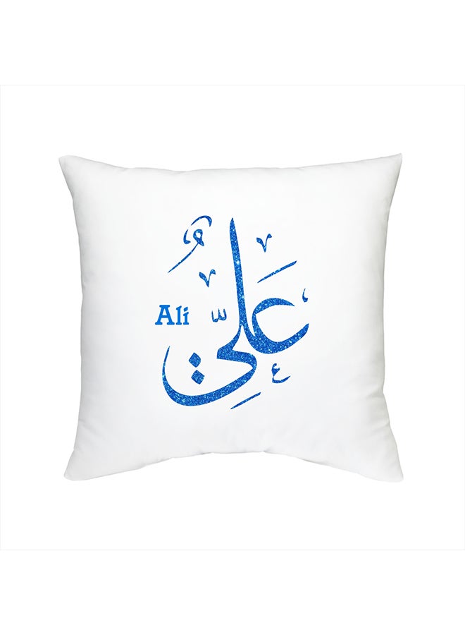 Arabic Calligraphy Name Ali Cushion