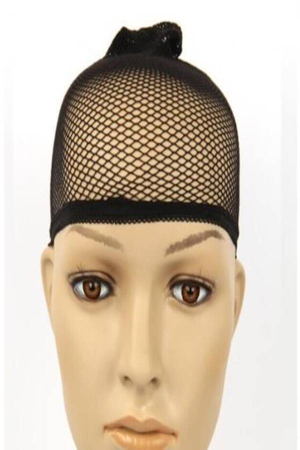 Stretchable Mesh Wig Cap Black