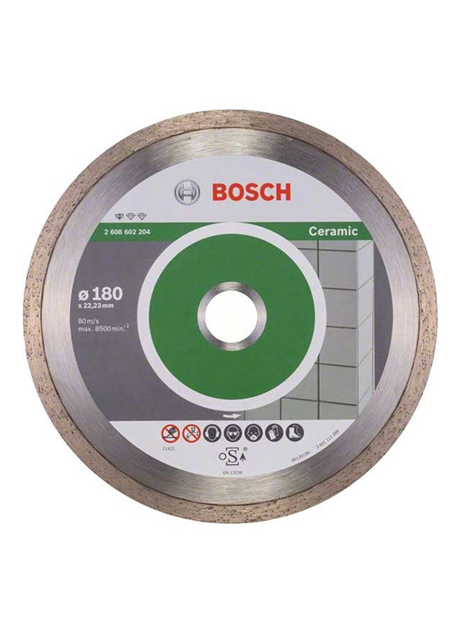 BOSCH Diamond Disc For Ceramic Brown/Silver 