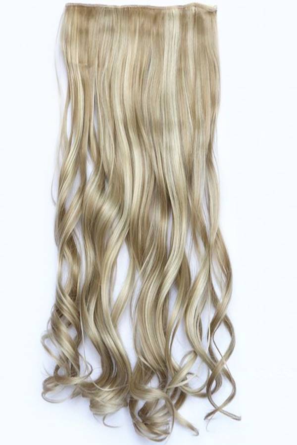 Generic Fashion Curly Hair Wig Beige 