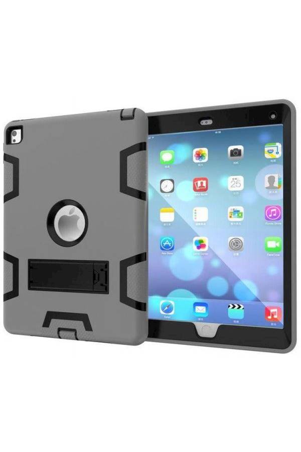 Rubber Anti Fingers Shockproof Heavy Duty Tough Cover Smart Case For Apple iPad Air 2 9.7 Inch Multi Color - Image 4