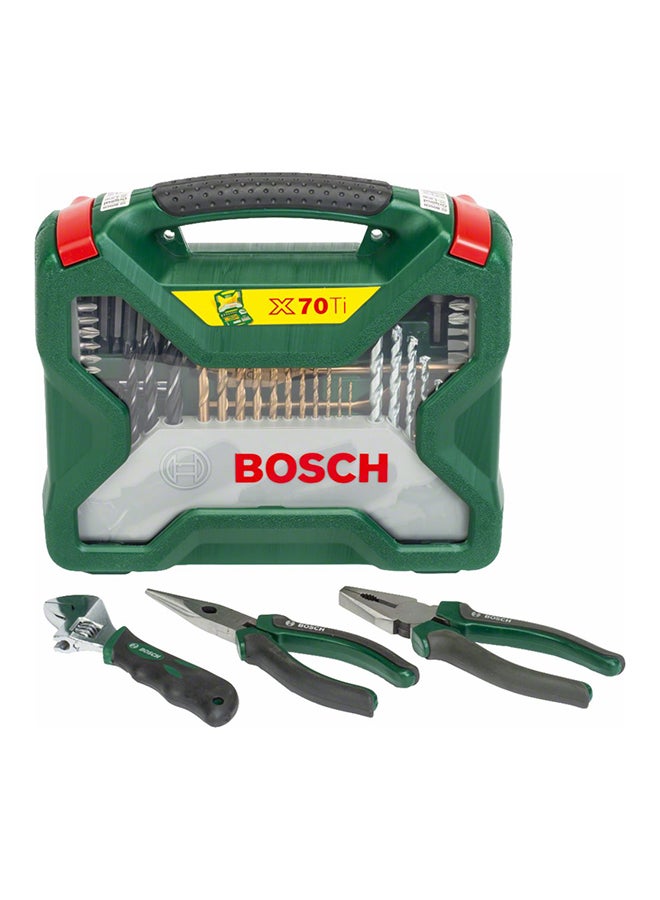 BOSCH 70-Piece Drill bits and Screwdriver set Multicolour 2.1kg - Image 2