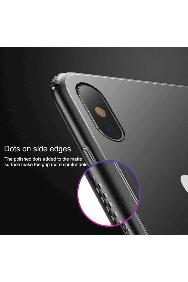 Baseus Protective Case Cover For iPhone XS Max Clear/Black  - Image 5
