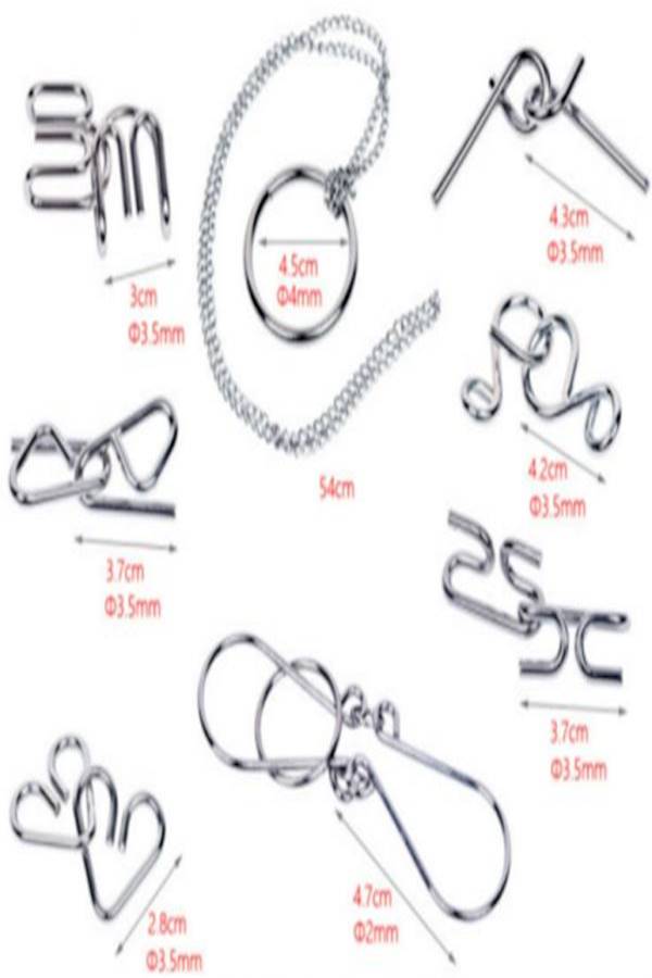 لعبة أحجية لاختبار مستوى الذكاء من 8 قطع - Image 2