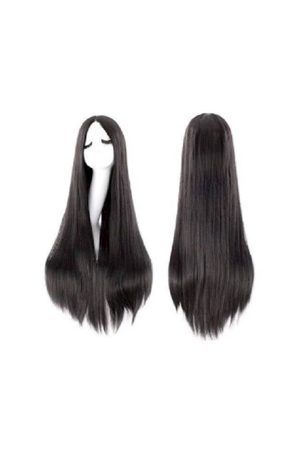 باروكة من الشعر المسترسل أسود 100سم - Image 3