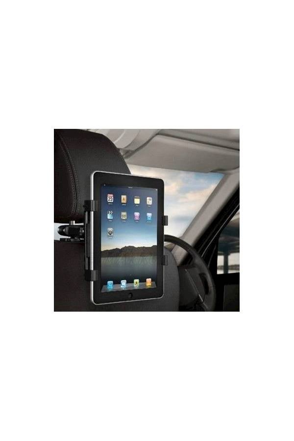Car Seat Headrest Bracket For Apple iPad 2/3/4 Black - Image 1