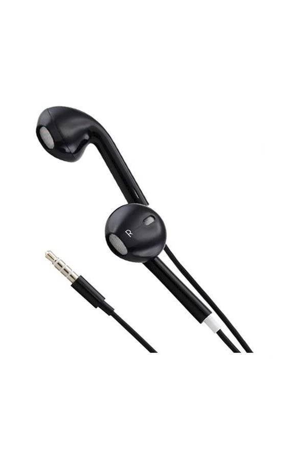 Generic - In-Ear Earphones With Mic For Apple iPad/iPhone 5/5S/5C Black - Image 1