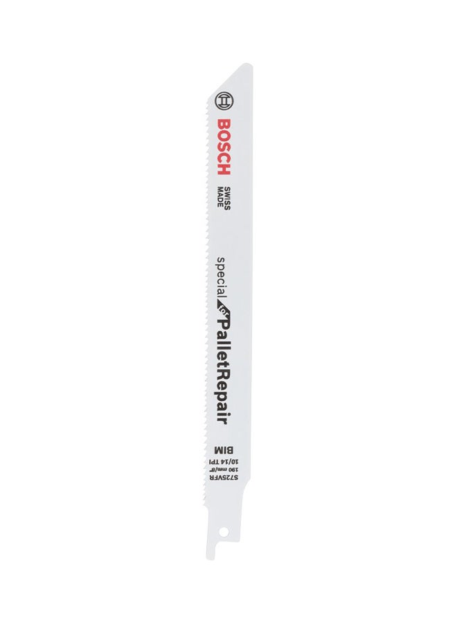 BOSCH 5-Piece Pallet Repair Saw Blade Set Silver 