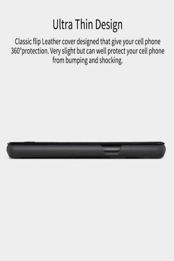 نيلكين غطاء حماية قلاب من سلسلة كين لهاتف ون بلس 5T أسود - Image 4