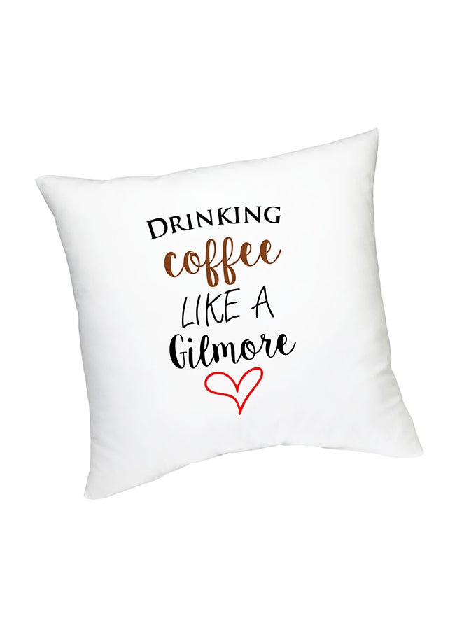 FMSTYLES Drinking Coffee Like A Gilmore Cushion