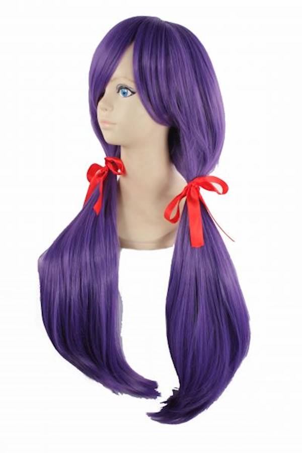 Generic Elegant Special Long Straight Cosplay Wig 000B Purple - Image 3