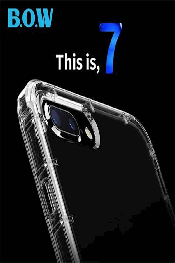 Protective Case Cover For Apple iPhone 7 Plus Clear - Image 5