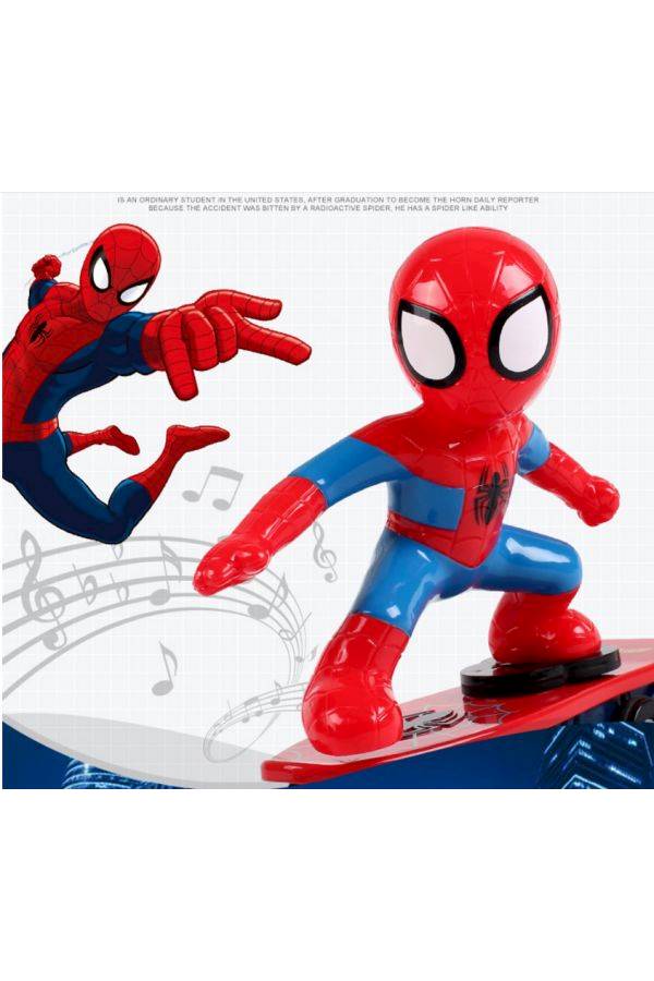 Generic - Wireless Remote Control Spider Man Car-Styling Toy - Image 1