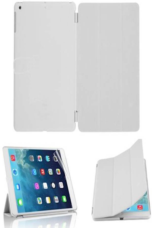 Generic - Ultra Thin Magnetic Smart Case Cover Back Case For Apple iPad 2 3 4 - White - Image 1