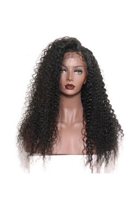 Curly Hair Wig Black